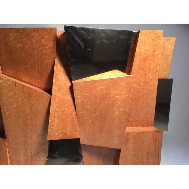 Cubist Console / Dining Table Base form by Paul Evans. From the PE 300 Series Paul Evans Studio for Directional USA, circa...
