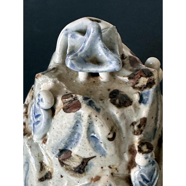 Korean Ceramic Scholar Brush Rest Joseon Dynasty For Sale - Image 14 of 18