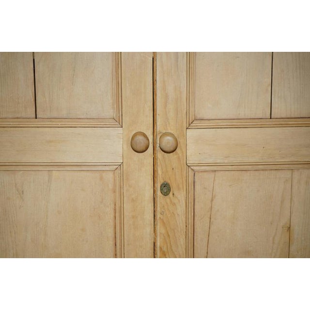 Large Antique Victorian Oak Housekeepers Cabinet, 1840 For Sale - Image 6 of 18