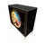 Marilyn Black Glass Sideboard, 1980s For Sale - Image 4 of 6