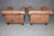 2020s Pair of English Custom Chesterfield Brown Distressed Leather Tufted Club Chairs For Sale - Image 5 of 10