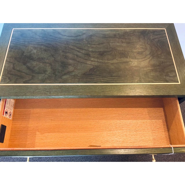 Revelation Modern Green With Envy Two Drawer Chests Pair For Sale - Image 9 of 9