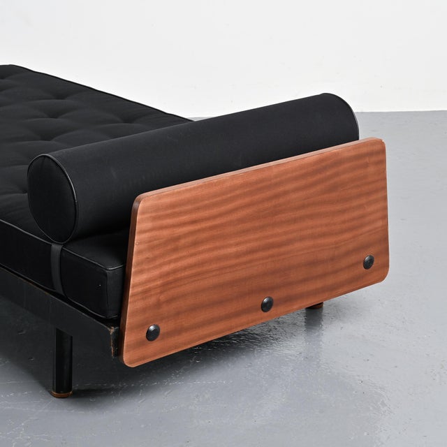 Scal Bed by Jean Prouvé for Steph Simon, 1960s For Sale - Image 12 of 15
