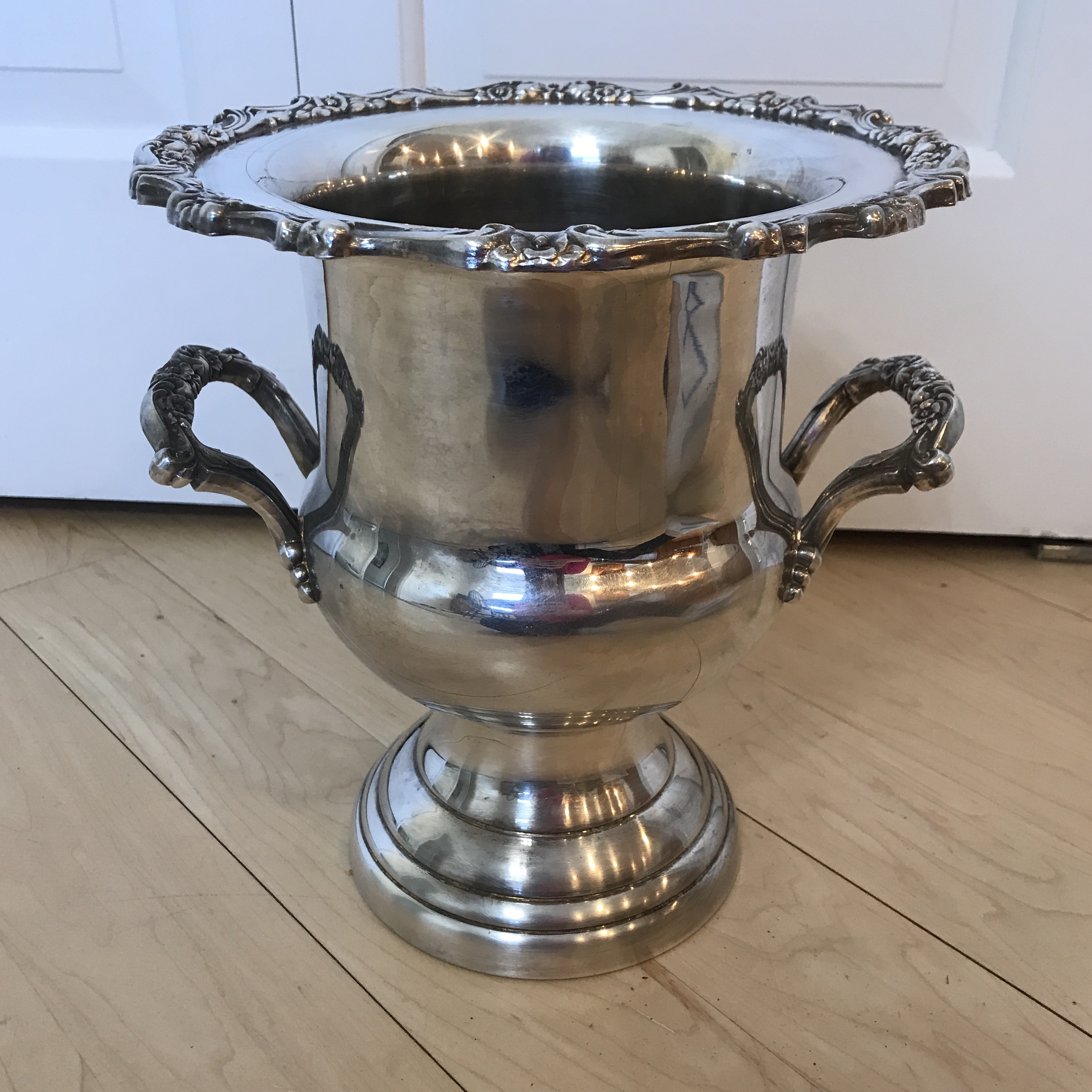 oneida silver ice bucket