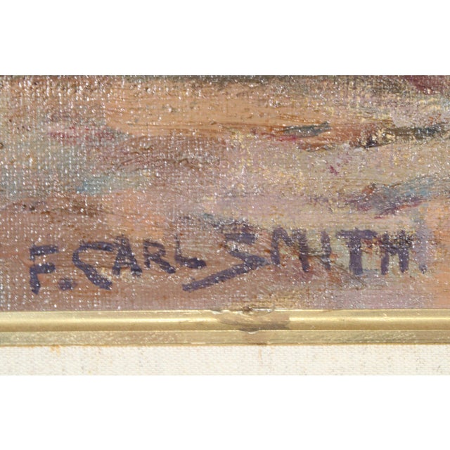 High Sierras Landscape Painting by Frederick Carl Smith (1886-1955) For Sale - Image 9 of 12
