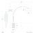 Product Type: Arc Floor Lamp, Brand: Nova of California - 100 Years Legacy, Material: Wood, Steel and Linen - Style: Mid...