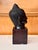 Wood Antique U Thong Bronze Buddha Head Thailand For Sale - Image 7 of 10