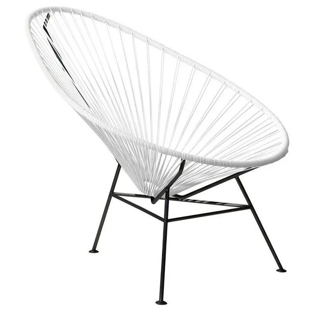 Metal White Acapulco Chair by OK Design For Sale - Image 7 of 7