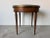 Vintage Baker Furniture Louis XVI-Style Bouillotte Side Table With Brass Gallery and Single Drawer For Sale - Image 9 of 12