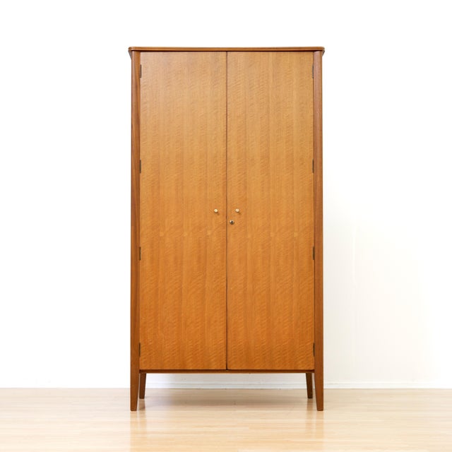 Mid-Century Modern Mid Century Armoire by A. Younger LTD For Sale - Image 3 of 11