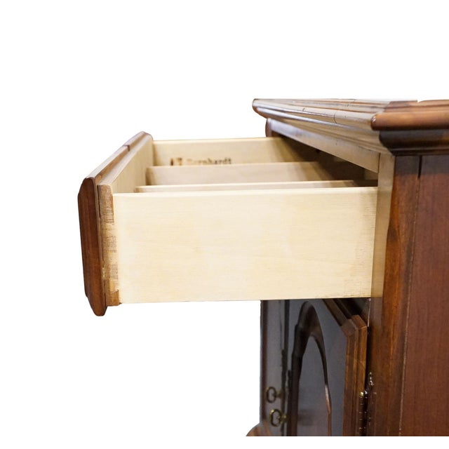 Bernhardt Furniture Solid Cherry Traditional Style 49" Flip Top Server Buffet For Sale - Image 14 of 18