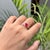 Pear Cut 1.45ct Ruby Diamond Open Face Modern 14k Gold Ring Size 4 For Sale - Image 9 of 18
