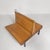 Double-Sided Teak Train Bench, 1930s, in Good conditions. Designed 1920 to 1949