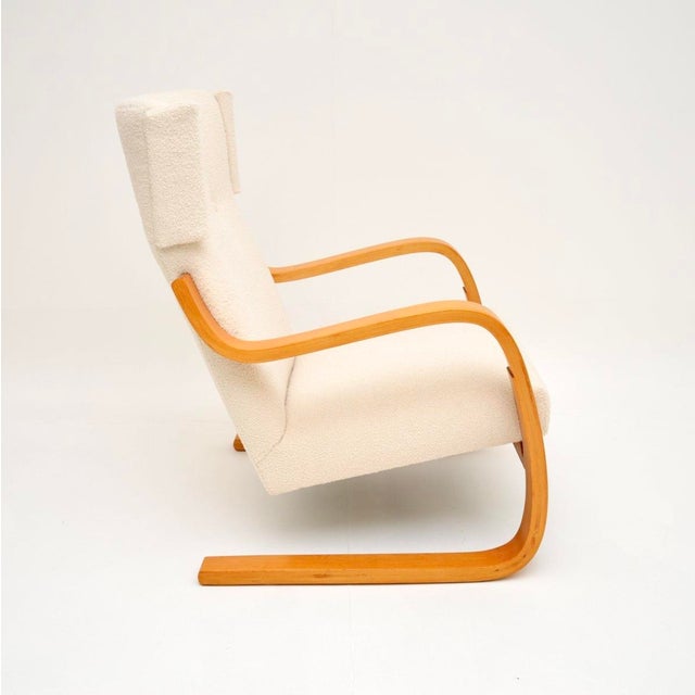 Mid-Century Modern Vintage Model 401 Chair by Alvar Aalto for Artek, 1970s For Sale - Image 3 of 9