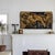 Belgian Woodland Deer Tapestry in Slate Blue and Taupe With Silk Fringe For Sale - Image 6 of 13