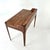 Handcrafted Mid-Century Modern Walnut Writing Desk With Led Lighting, Drawer, and Built-in Cable Management For Sale - Image 10 of 18