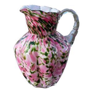1950s Fenton Vessel of Gems Pitcher