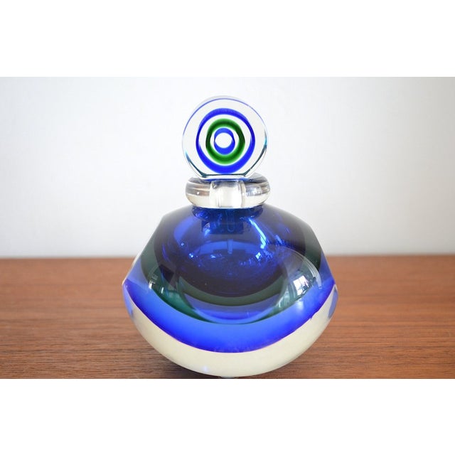 Perfume Flacon in Murano Glass from Michele Onesto, 1980s For Sale - Image 14 of 14