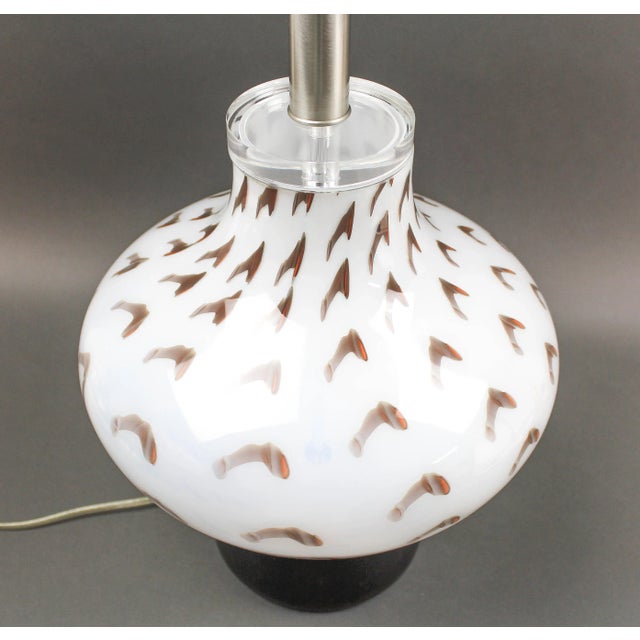 Waterford Crystal Evolution Ice Age Table Lamp For Sale - Image 9 of 10