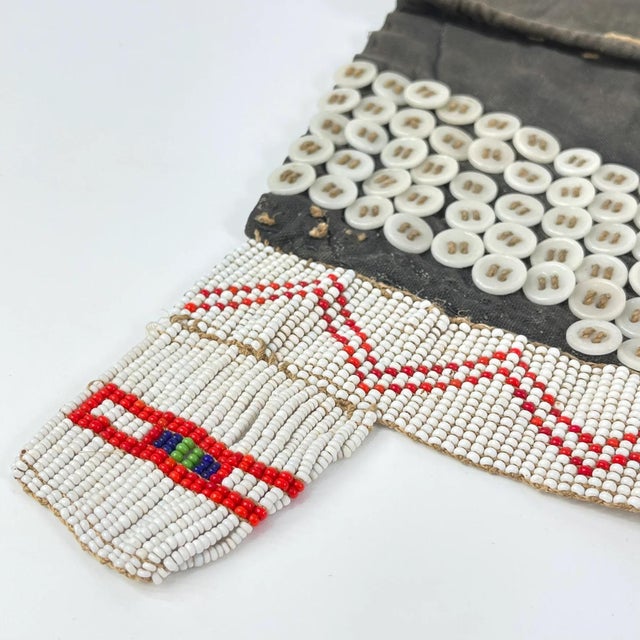 Early 20th Century Early 20th Century Zulu Beaded Apron South Africa Sieber Collection For Sale - Image 5 of 9