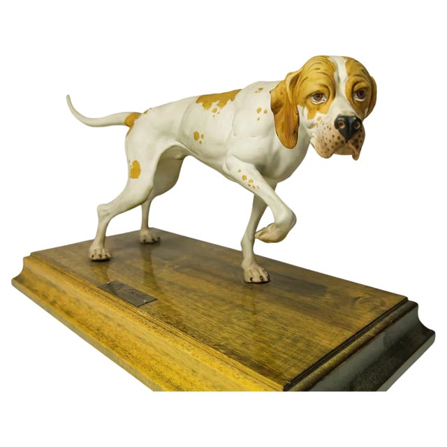 Porcelain Pointer, Early 20th Century For Sale