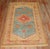 Vintage Zabihi Collection Moroccan Blue Rug - 4'5" x 6'1" For Sale - Image 10 of 10