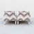 Restored Postmodern Parsons Style Lounge Chairs in Chenille Fabric by Drexel For Sale - Image 11 of 13
