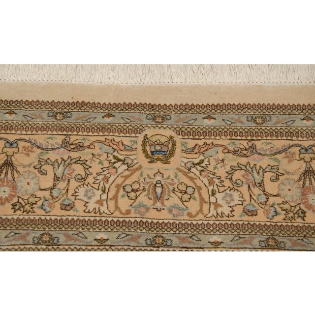 Vintage Tabriz Carpet - 8'4" X 10'10" For Sale - Image 11 of 12