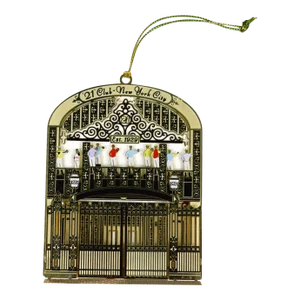 Vintage The "21" Club Jockey Christmas Ornament