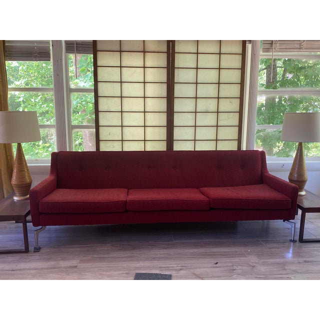 1960s Mid-Century Modern Sofa For Sale - Image 4 of 7