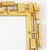 Mid-Century Brutalist Gold Leaf Gilt Mirror from Syrocco, New York, 1970 For Sale - Image 4 of 9