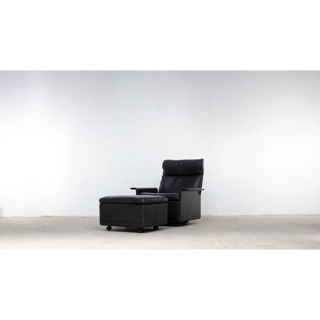 Set of Lounge Chair and Ottoman by Dieter Rams for Vitsœ, 1960s For Sale - Image 15 of 15