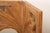 Mid-Century Modern The Ginkgo Leaner Pencil Reed Rattan Full-Length & Floor Mirror With Brass Hinges For Sale - Image 3 of 8