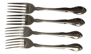 Vintage Stainless “Gorhamcraft” Dessert/Salad Forks S-4