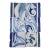 Antique 18th Century Portuguese Baroque Scrollwork Tiles in Cobalt Blue & White, Antique Set of 6 For Sale