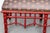 Vintage Faux Bamboo Pagoda Bench For Sale - Image 4 of 8