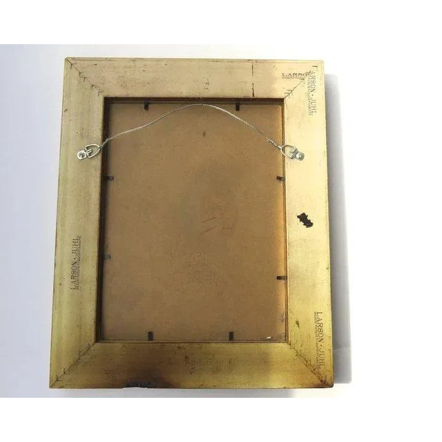 Gold Late 20th Century Floral Still Life Oil Painting, Framed For Sale - Image 8 of 10