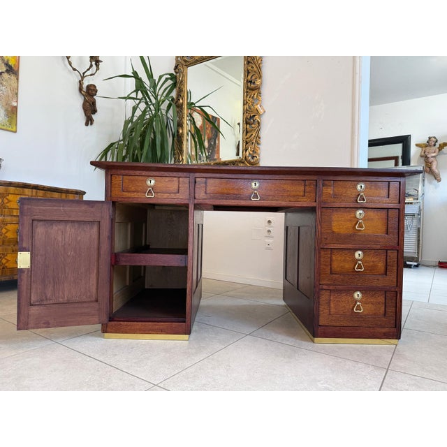 Art Nouveau Desk, 1890s For Sale - Image 3 of 18