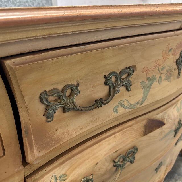 Brown Pulaski Furniture Bombe Chest of Drawers For Sale - Image 8 of 12