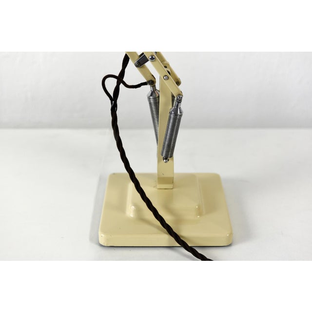 Metal English Anglepoise Desk Lamp, 1932 For Sale - Image 7 of 8