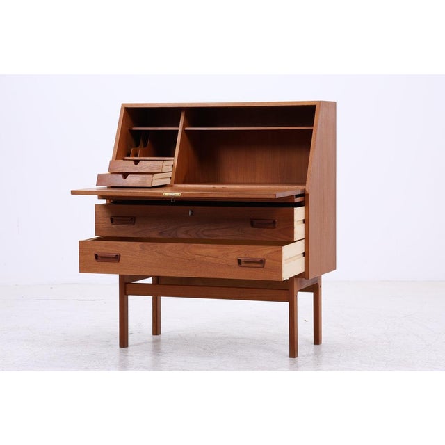 Danish Model 68 Secretary in Teak by Arne Wahl Iversen For Sale - Image 5 of 18