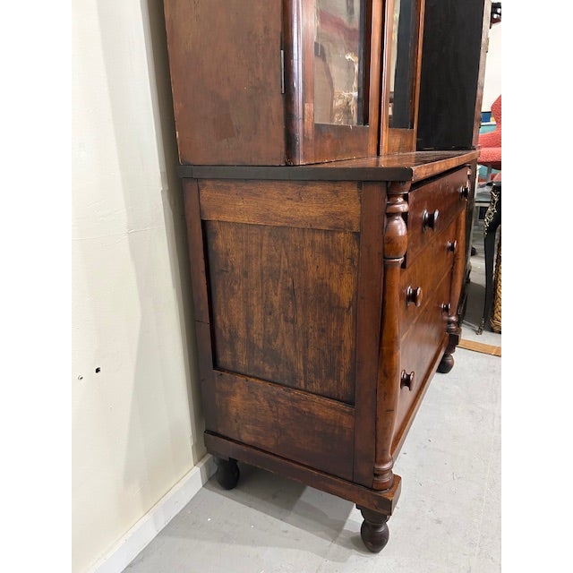 Antique Empire Display Cabinet For Sale In West Palm - Image 6 of 16