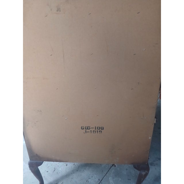 Vintage Cherry Chippendale Highboy Dresser For Sale - Image 6 of 10