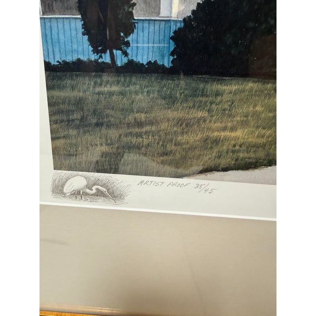 Don Pettigrew Ocean Pond Clubhouse Limited Edition Print, Signed For Sale - Image 10 of 12
