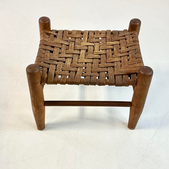 1930s Vintage French Country Rustic European Split Flat Rattan Reed ...