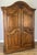 Vintage French Oak 2-Door Wardrobe For Sale - Image 14 of 14