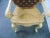 Country French Cream Distressed Ladderback Arm Chairs -A Pair For Sale In Philadelphia - Image 6 of 7