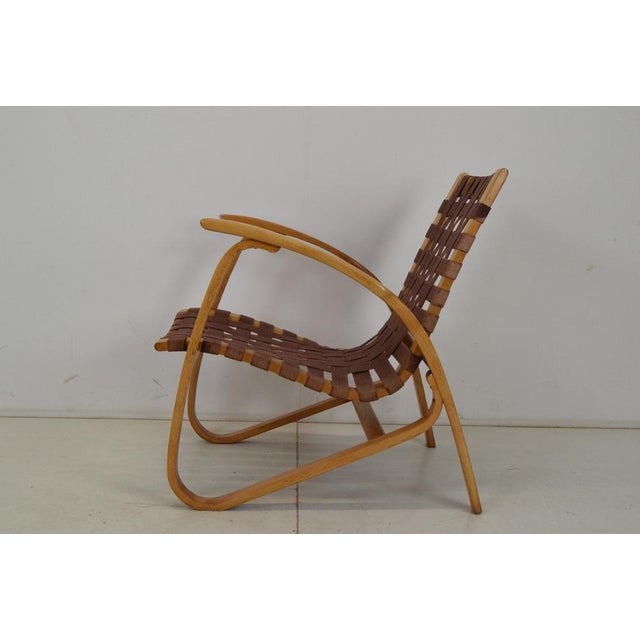 Bent Beechwood Armchair by Jan Vaněk, 1930s For Sale - Image 9 of 18