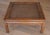 1950s MCM Hollywood Regency Pagoda Coffee Table With Rattan Accents For Sale - Image 4 of 13