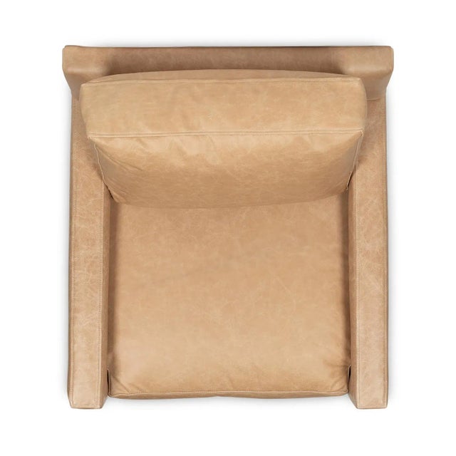 Not Yet Made - Made To Order Moss Home Rita Chair 30"W, Fargo Oatmeal For Sale - Image 5 of 7